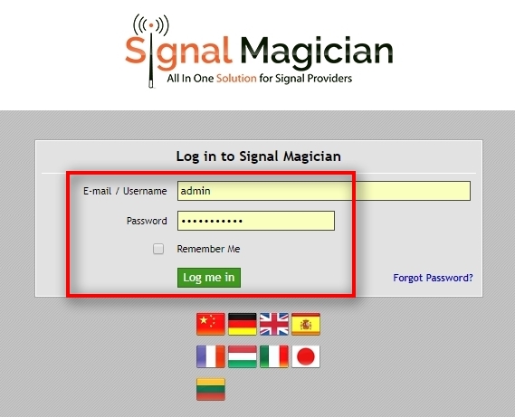 Log in back as admin Now let's login back as admin to see how this new username looks like.