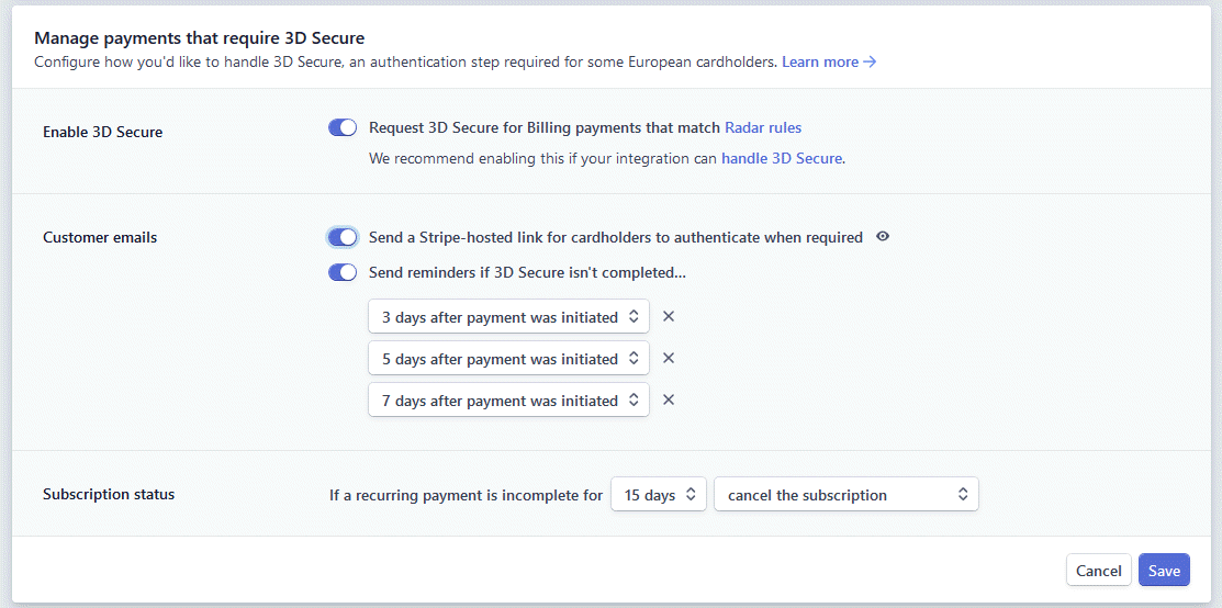 stripe-enable-3d-secure